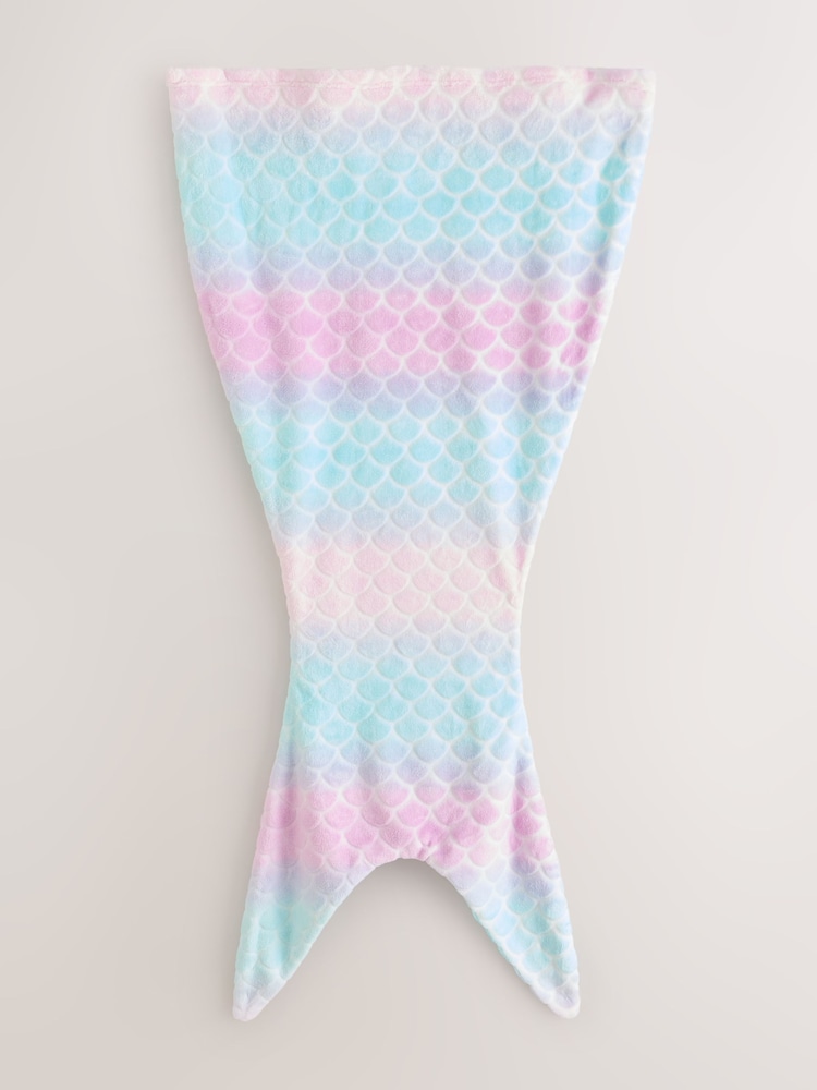 Lilac Purple Mermaid Blanket - Image 1 of 4 Lilac Purple Mermaid Blanket - Image 1 of 4