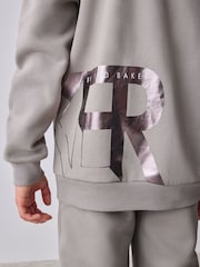 Baker by Ted Baker Oversized Letter Graphic Print Sweatshirt and Joggers Set - Image 6 of 13