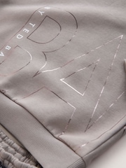 Baker by Ted Baker Oversized Letter Graphic Print Sweatshirt and Joggers Set - Image 9 of 13