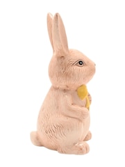Widdop Brown Co Bunny Figurine With Yellow Bow - Image 4 of 6