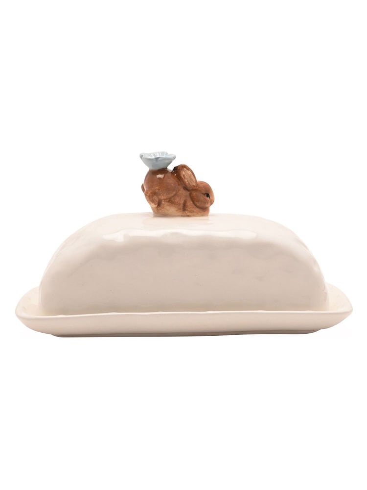 Widdop Cream Bunny Butter Dish - Image 6 of 6 Widdop Cream Bunny Butter Dish - Image 6 of 6