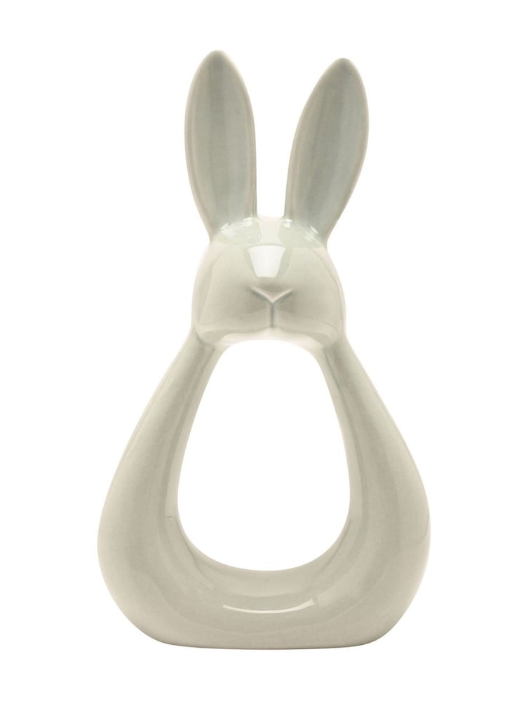 Widdop Sage Bunny Ears Ornament 21cm - Image 1 of 5