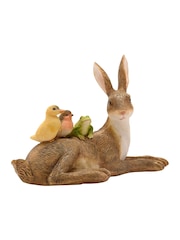 Widdop Brown Figurine - Rabbit, Chick, Robin & Frog - Image 2 of 4