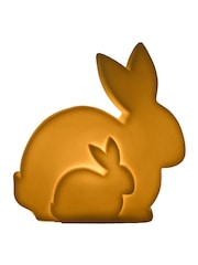 Widdop White LED Ceramic Mum and Baby Bunny Light 15cm - Image 4 of 4