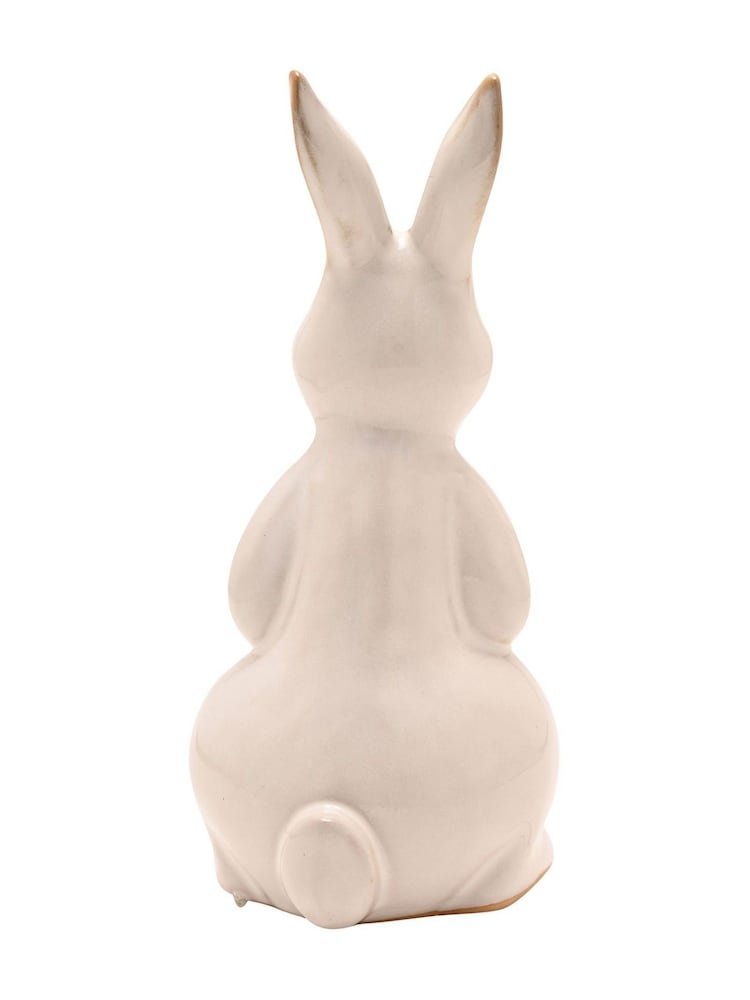 Widdop Cream Reactive Glaze Bunny & Baby Figurine 18cm - Image 6 of 6 Widdop Cream Reactive Glaze Bunny & Baby Figurine 18cm - Image 6 of 6