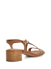 Dune London Wide Fit Jordin Ankle Strap Sandals - תמונה 3 מתוך 5