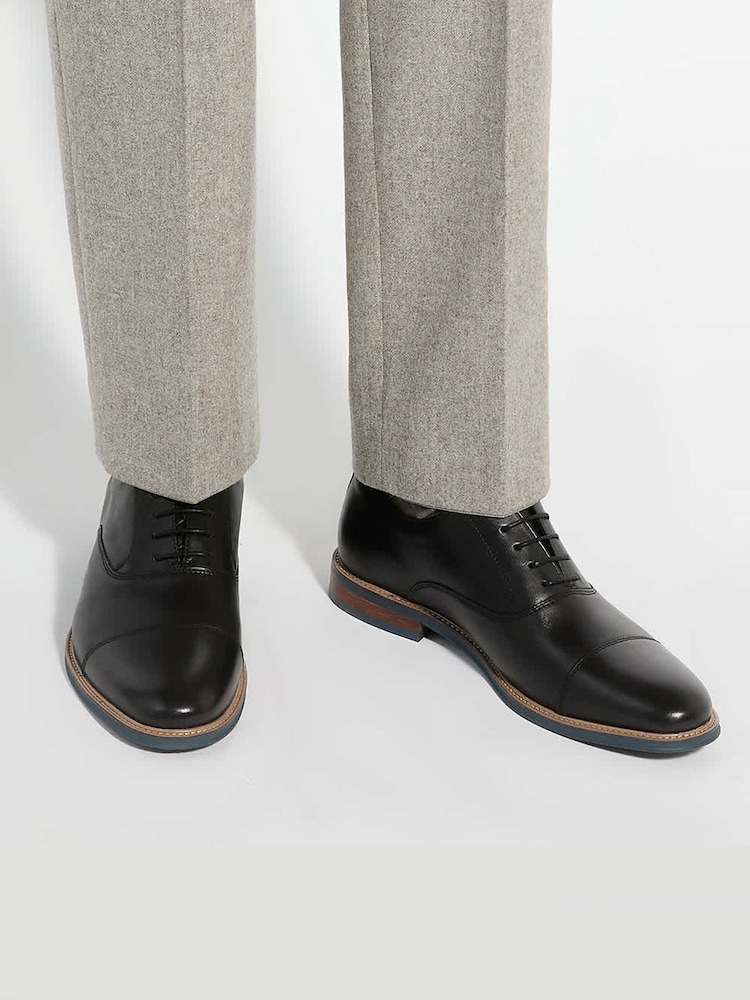 Dune London Black Standard Fit Stanlakes Lace Up Shoes - Image 6 of 6 Dune London Black Standard Fit Stanlakes Lace Up Shoes - Image 6 of 6