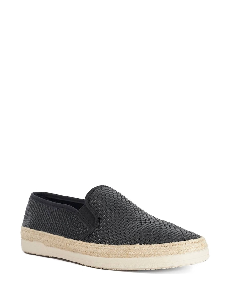 Dune London Black Fabbien Espadrilles Shoes - Image 2 of 5 Dune London Black Fabbien Espadrilles Shoes - Image 2 of 5