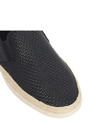 Dune London Black Fabbien Espadrilles Shoes - Image 5 of 5