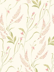 Hoopla Walls Coral Blossom Springtime Meadow 10M Wallpaper - Image 2 of 2