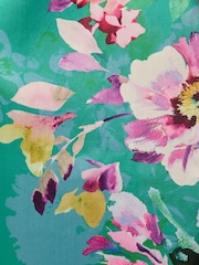 Adrianna Papell Printed Mikado Bow Back Gown - Bild 6 von 6