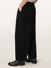 AllSaints Black Becco Trousers - Image 3 of 6