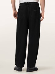 AllSaints Black Becco Trousers - Image 4 of 6