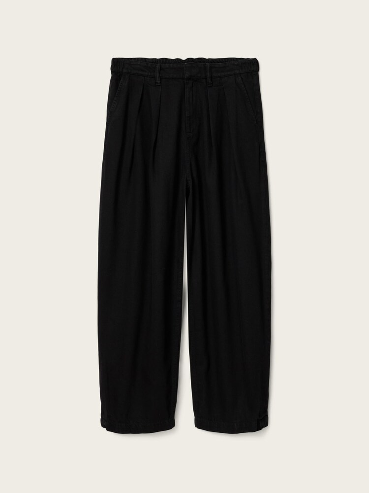 AllSaints Black Becco Trousers - Image 6 of 6