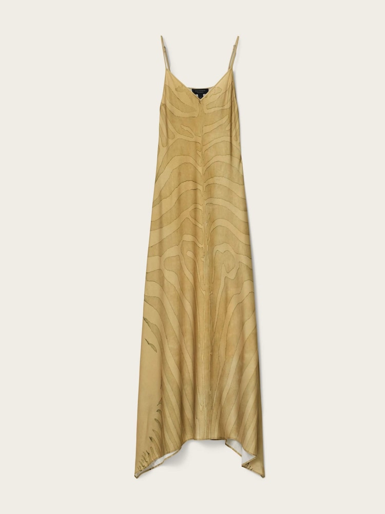 AllSaints Gold Leona Dress - Image 5 of 5