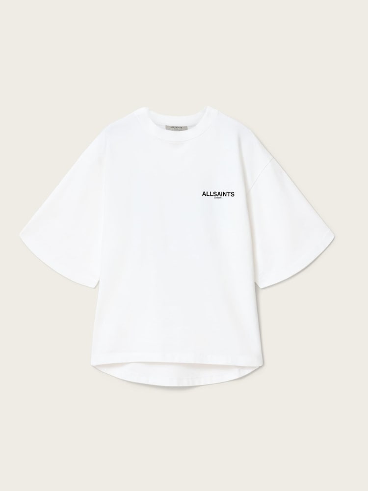 AllSaints White Halis Amelie T-Shirt - Image 6 of 6 AllSaints White Halis Amelie T-Shirt - Image 6 of 6