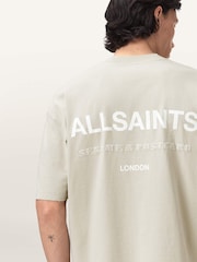 AllSaints Green Dreamer Short Sleeve Crew Neck T-Shirt - Image 5 of 7
