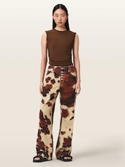 AllSaints Brown West Tank - Image 2 of 6
