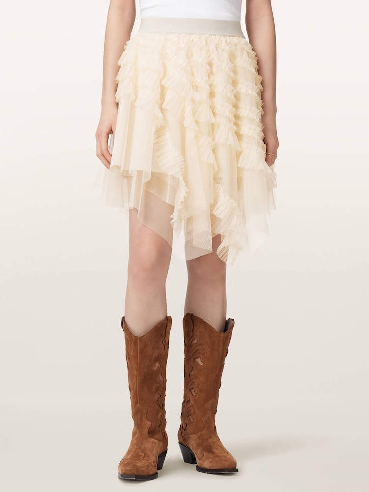 AllSaints Jayde Tulle Skirt - Imaginea 1 din 6