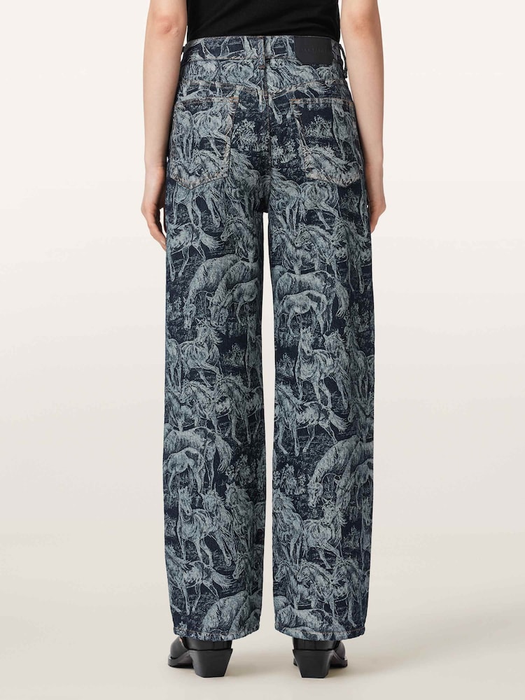 AllSaints Blue Blake Jeans - Image 2 of 7