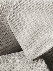 Charles Tyrwhitt Grey Grenadine Italian Luxury Tie - Image 2 of 2