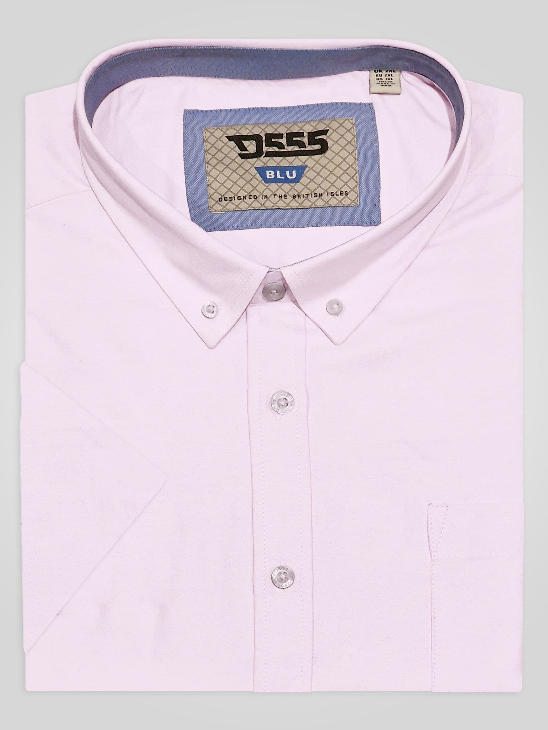 Next：日本 ピンク - D555 JAMES クラシック オックスフォード 半袖