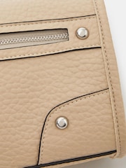 Accessorize Cream Faux Leather Crossbody Bag - Image 2 of 3