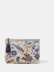 Accessorize Embroidered Tropical Fish Pouch - 画像 1 / 2