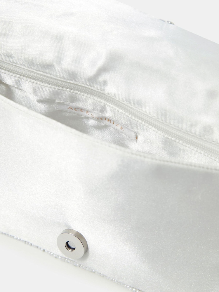 Accessorize Red Strawberry Beaded Crossbody Bag - Image 2 of 3 Accessorize Red Strawberry Beaded Crossbody Bag - Image 2 of 3