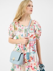 Accessorize Blue Starfish Crossbody Bag - Image 3 of 3