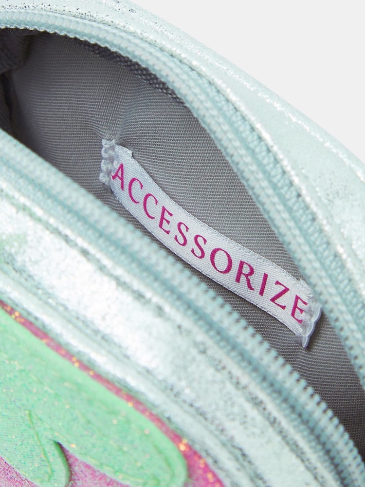 Angels By Accessorize Pink Girls Strawberry Bag & Lime Purse - Image 2 of 2