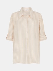 Accessorize Gold Shimmer Stripe Shirt - Image 4 of 4