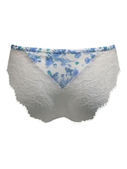 Pour Moi Bliss Printed Mesh Brazilian Bottom Briefs - Obraz 4 z 4