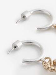 Rockett St George Arrow Charm hoop-øreringe - Billede 5 af 6