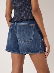Hush Blue Essential Denim Shorts - Image 4 of 5
