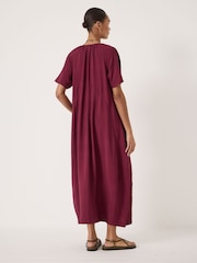 Hush Red Liddie Short Sleeve Barrel Tank Dress - Image 3 of 5