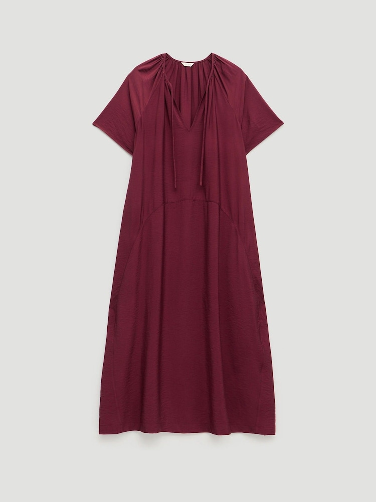 Hush Red Liddie Short Sleeve Barrel Tank Dress - Image 5 of 5 Hush Red Liddie Short Sleeve Barrel Tank Dress - Image 5 of 5