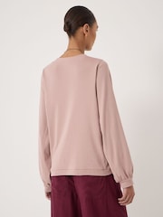 Hush חולצת כותנה עם עיטור נפוח בחפתים, דגם Elodie - תמונה 3 מתוך 5