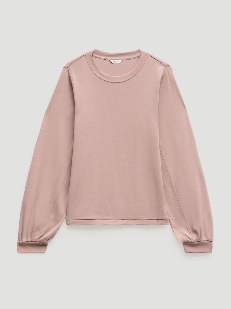 Hush חולצת כותנה עם עיטור נפוח בחפתים, דגם Elodie - תמונה 5 מתוך 5