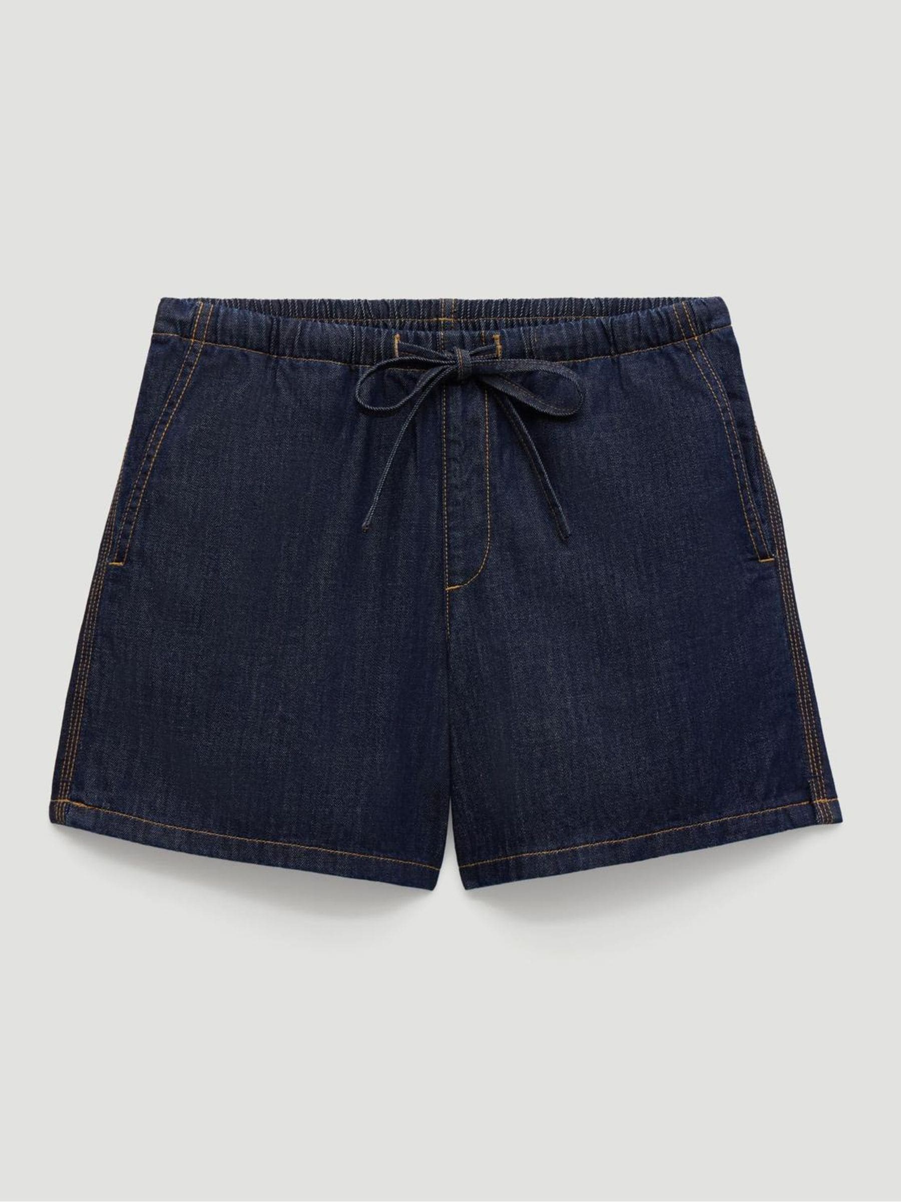 Buy Hush Navy Blue Betty Denim Pull On Shorts from the Next UK