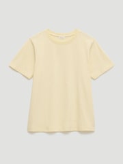 Hush Yellow Rosie Regular Fit Cotton T-Shirt - Image 5 of 5