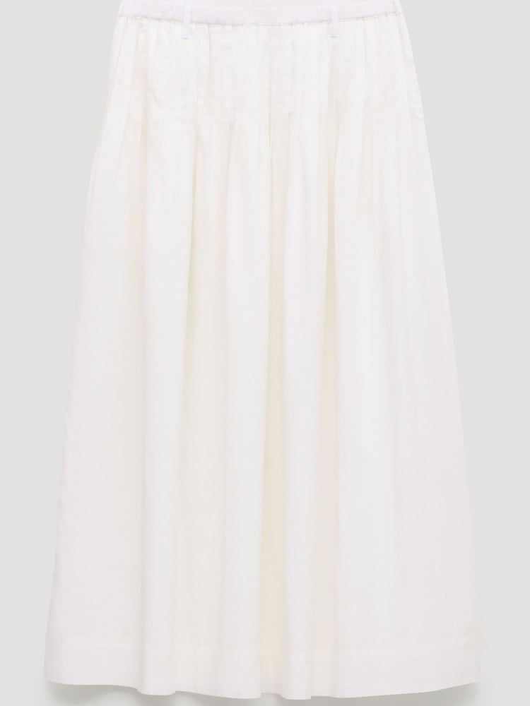 Hush White Maddie Pleated Cotton Voile Midi Skirt - Image 5 of 5 Hush White Maddie Pleated Cotton Voile Midi Skirt - Image 5 of 5