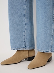 Μπότες Hush Suede με τετράγωνη μύτη - Εικόνα 2 από 7