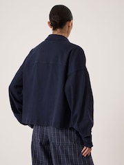 Синий - Hush Melinda Utility Collar Jacket - Изображение 3 7