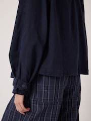 Синий - Hush Melinda Utility Collar Jacket - Изображение 5 7