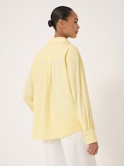 Hush Yellow Jersey Slub Shirt - Image 2 of 5
