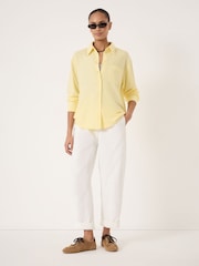 Hush Yellow Jersey Slub Shirt - Image 3 of 5