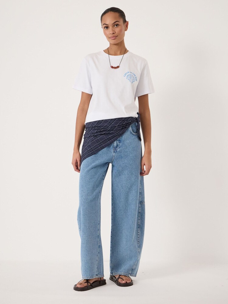 Hush White Catch of the Day Graphic T-Shirt - Image 2 of 5