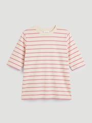 Hush Pink Sora Striped Relaxed T-Shirt - Image 5 of 5