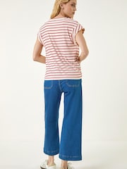 Roman Red Soft Touch Jersey Stripe T-Shirt - Image 3 of 5